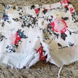 Show Me Your Mumu Floral Jean Shorts